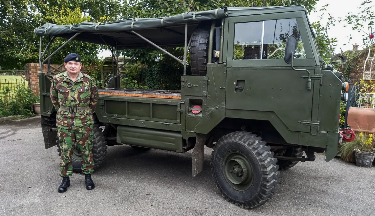 Hero's Farewell Land Rover 101FC