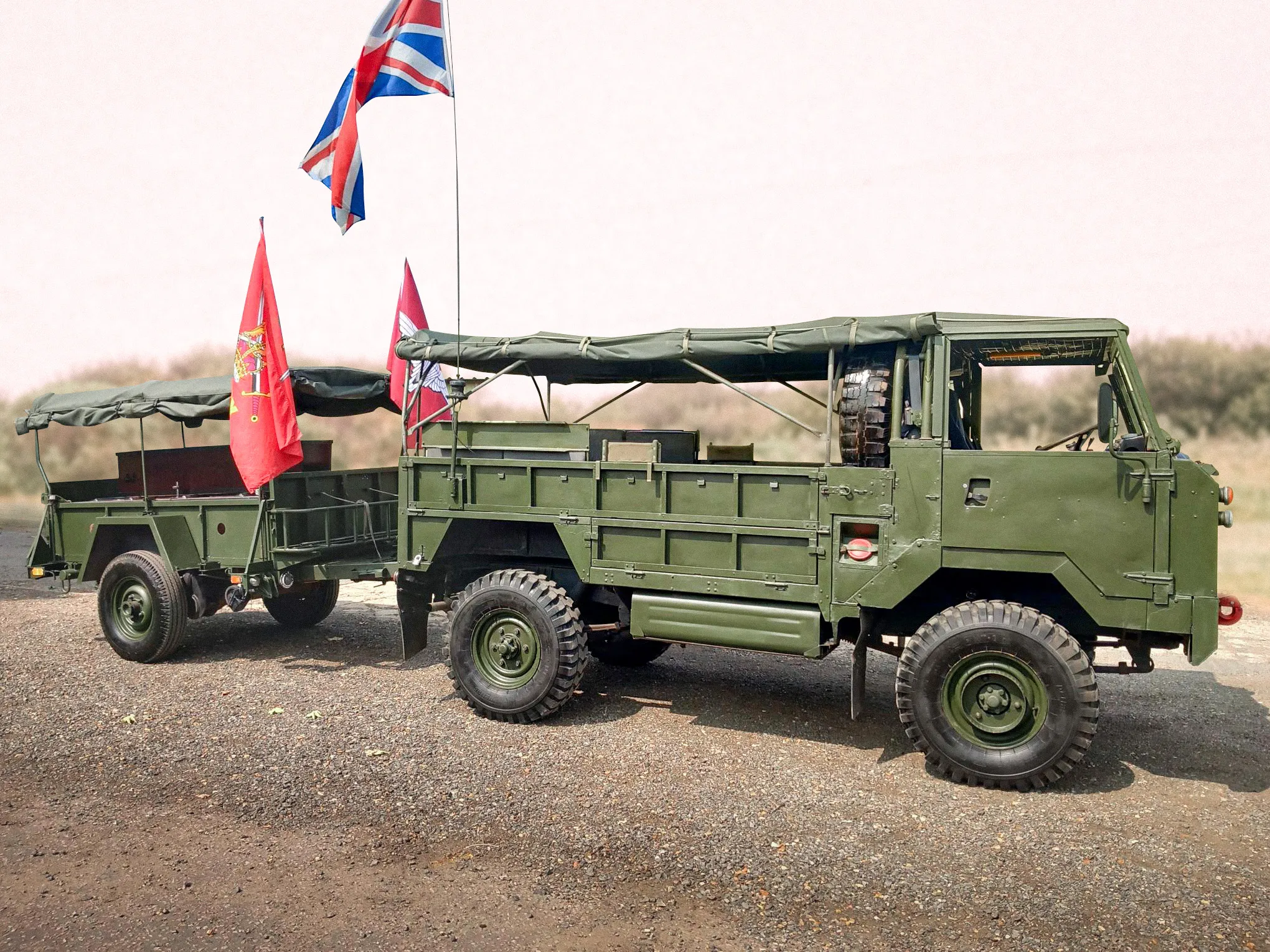 Rapier Anti-Aircraft Missile Resupply Trailer