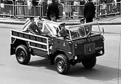 Louis Mountbatten Funeral - Land Rover 101FC